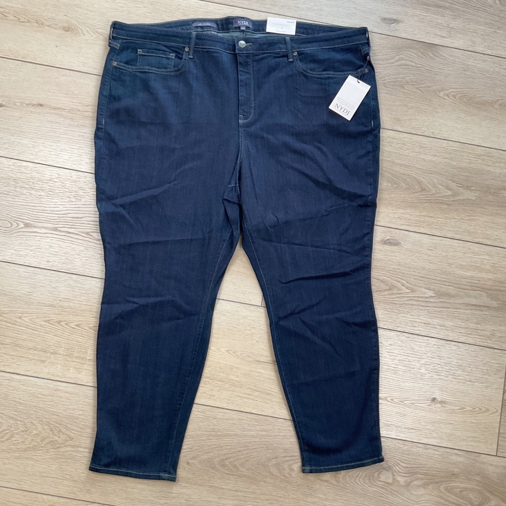 NYDJ Ami Skinny Jeans‎ 26WP Mabel Dark Blue Sure Stretch Lift Tuck New
